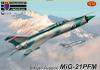 MiG21PFM "Fishbed" 62 Bulgarian Air Force, AZ Model KPM0410