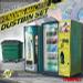 Vending Machine and Dumpster Set, Meng Model SPS-018