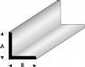 Angle 2,00 x 2,00 - length 100 cm, Maquett-styrene profiles 416-52/3